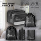 Cockatoo Path-Finder Travel Packing Cubes Set| Travel Organizer Bags | 6Pcs
