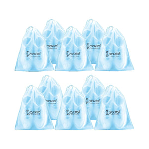 Cockatoo PE Shoe Bag for Travel & Storage |Shoe Storage Organizer Bag |Pack of 10
