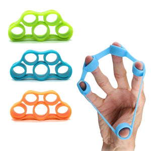 Five Finger Strengthener - Set of 3 (Light, Medium, Hard)