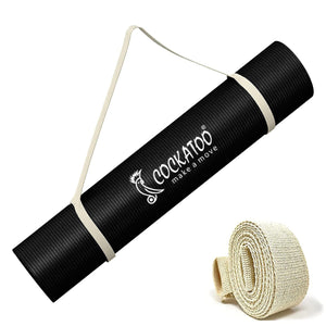 Cockatoo YM100 Yoga Mat For Women & Men, Anti Slip, EVA Material, (4mm-6mm) Exercise Mat For Home Gym |Yoga Mat For Gym Workout and Yoga Exercise (4MM, Purple)