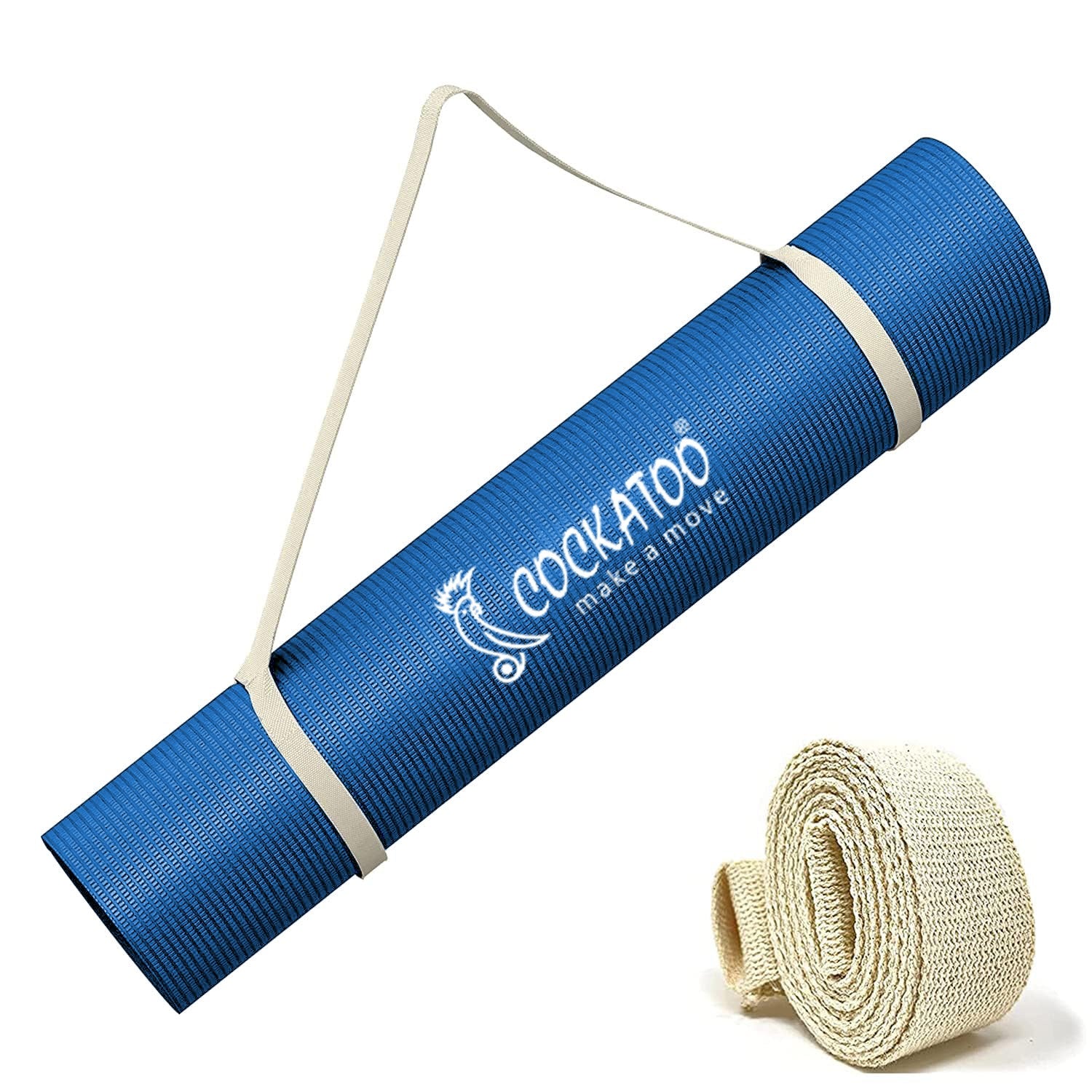 Cockatoo YM100 Yoga Mat For Women Men Anti Slip EVA Material 4mm