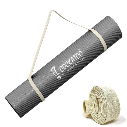 Cockatoo YM100 Yoga Mat For Women & Men, Anti Slip, EVA Material, (4mm-6mm) Exercise Mat For Home Gym |Yoga Mat For Gym Workout and Yoga Exercise (4MM, Purple)