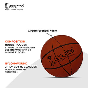 Cockatoo Professional Basketball for Indoor and Outdoor Games