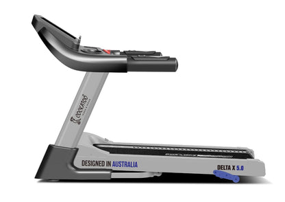Cockatoo Delta X5 5HP Peak Treadmill With 3 Level Manual Incline| Speed 16 Km/Hr |Max User Weight 130 Kg