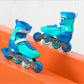 Cockatoo Shadow Line Adjustable 4 Wheel Inline Skates| ABEC-7 Bearing Skating Shoes| Adjustable Strap