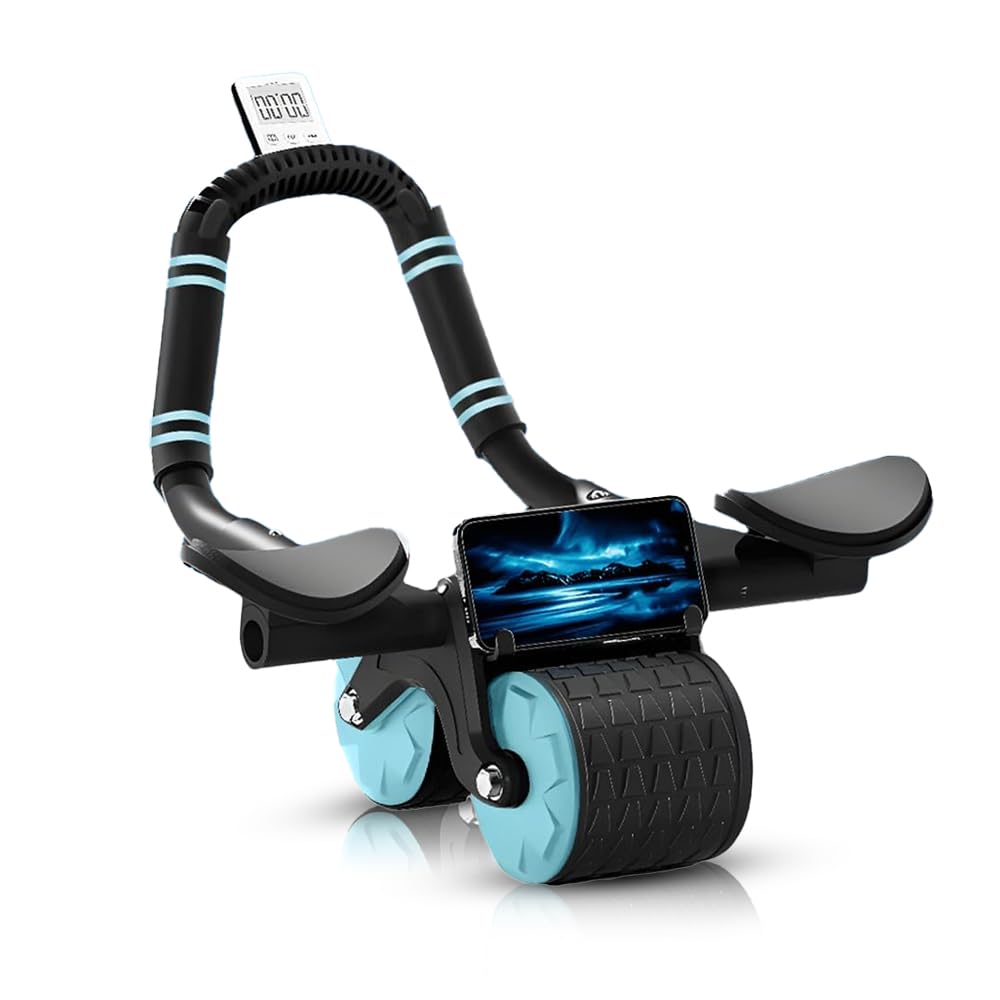 Cockatoo Auto Rebound Ab Wheel with Timer