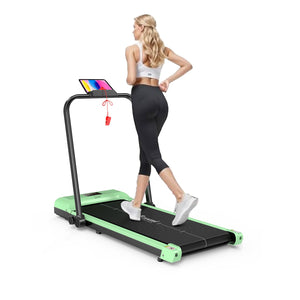 SmartPad 4.0HP Foldable Treadmill, 1-12Km/Hr Speed, WalkPad with 6 Shock-Absorbed silicon, Max User Weight 120KG