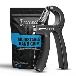 Cockatoo (10 KG - 40 Kg) Adjustable Hand Grip| Hand Gripper for Men & Women| Hand Grip Strengthener
