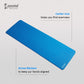 Cockatoo Yoga Mat 10mm For Men & Women| Anti Slip with Carrying Strap, Blue