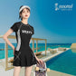 Blue Printed Gym wear for women workout set, Activewear women sports and Swimming costume or fitness wear