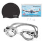 Cockatoo Basic Swimming Set| Swimming Set with Goggles, Earplugs, Nose pin for Men & Women