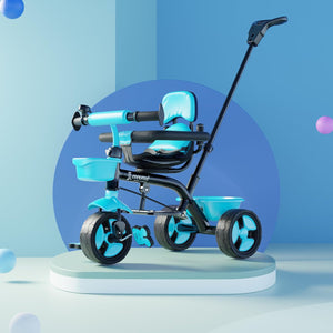 Cockatoo Star Cruise Tricycle for Kids 2-5 Yrs|Tricycle with Parental Control & Push Handle| Upto 50Kg