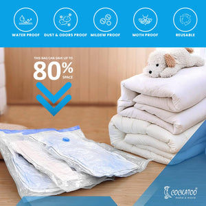 Cockatoo Space-Mate Vacuum Bags for Travel With Pump - detail shot
