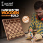 Cockatoo Wooden Handcrafted Magnetic Chessboard Set| Chess Set with Premium Build | Magnetic Pieces
