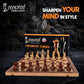 Cockatoo Wooden Handcrafted Magnetic Chessboard Set| Chess Set with Premium Build | Magnetic Pieces