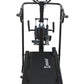 Cockatoo CMT02 Black Manual Home Treadmill | Manual Incline| Max User Weight 120 Kg| 4 Target Mode