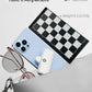 Cockatoo Magnetic Plastic Chessboard | Lightweight Foldable Chess Set with Magnetic Pieces