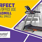Cockatoo CTM301 Auto Incline 12%| 2-5HP Peak DC Motorized Treadmill | AI Cushioning Technology|Speed 1-16 Km/Hr