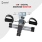 Cockatoo Step-Flex Pedal Exerciser| Digital Display, Adjustable Resistance| Exercise Cycle for Home with Non-Slip Feet