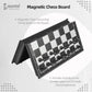 Cockatoo Magnetic Plastic Chessboard | Lightweight Foldable Chess Set with Magnetic Pieces