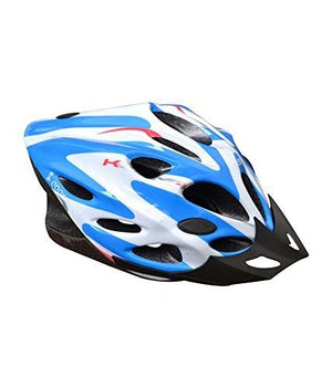 Cockatoo Professional Cycling/Skating Adjustable Helmet | Royal Blue and White
