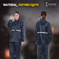 Cockatoo RNCT-01 Rain Coat with Pant | Oxford Material Rain Coat for Men & Women| Navy