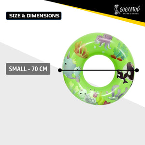 Cockatoo Swimming Floats For Kids, Inflatable PVC Swimming Floats - detail shot