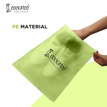 Cockatoo PE Shoe Bag for Travel & Storage |Shoe Storage Organizer Bag |Pack of 10