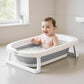 Cockatoo-Kids DripDrop, Foldable Baby Bath Tub| With Temperature Meter| Pillow & Soap Box