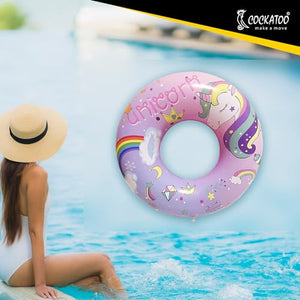 Cockatoo Swimming Floats For Kids| Inflatable PVC Swimming Floats With Handles| Multi -S