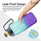 Cockatoo GB01-Gallon Gym Water Bottle for Workout| 2 Lt Sipper Bottle for Adults & Kids| Purple