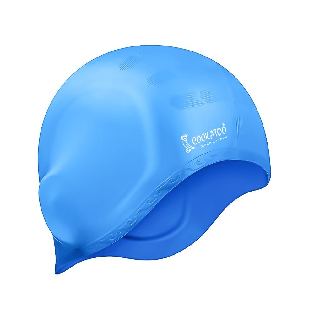 Cockatoo Long Swimming Cap