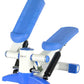 Cockatoo Mini Elliptical Pedal Stepper with Display Screen | Blue and White