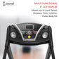 Cockatoo E1000 | 2 continuous 3 HP Peak AC Motor | Semi Commercial Treadmill with Manual Incline| Max User Weight 110Kg