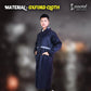 Cockatoo RNCT-02 Oxford Material Rain Coat| Overcoat Raincoat for Men & Women| Navy