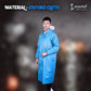 Cockatoo RNCT-02 Oxford Material Rain Coat| Overcoat Raincoat for Men & Women|Blue