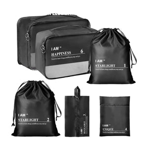 Cockatoo Path-Finder Travel Packing Cubes Set| Travel Organizer Bags | 6Pcs