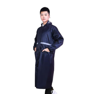 Cockatoo RNCT-02 Oxford Material Rain Coat| Overcoat Raincoat for Men & Women| Navy