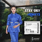 Cockatoo RNCT-01 Rain Coat with Pant | Oxford Material Rain Coat for Men & Women| Blue