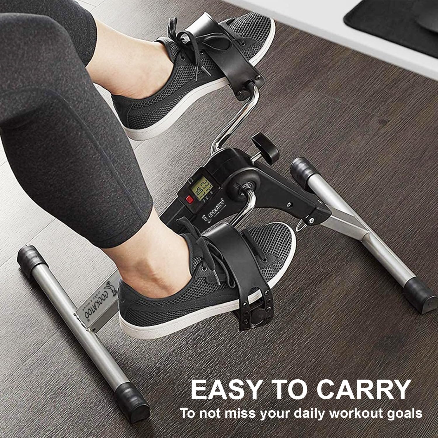 step on pedal Cockatoo Step-Flex Pedal Exerciser| Digital Display, Adjustable Resist