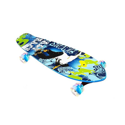 Cockatoo Skateboard | LED Light Wheel | Anti-Skid with ABEC-7 High Precision Bearings