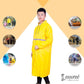 Cockatoo RNCT-02 Oxford Material Rain Coat| Overcoat Raincoat for Men & Women|Yellow