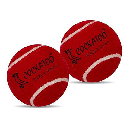 Cokatoo Tennis Ball |Cricket Ball| Light Ball for Cricket Tournament| Pack Of 2