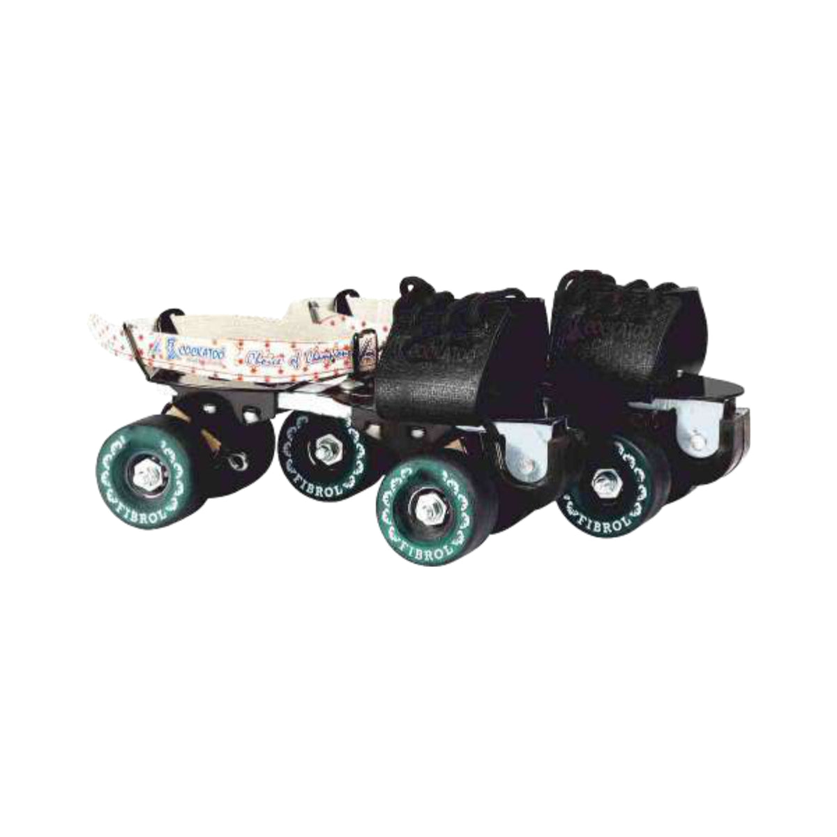 Cockatoo Fibrol Adjustable 4 Wheel Roller Skates