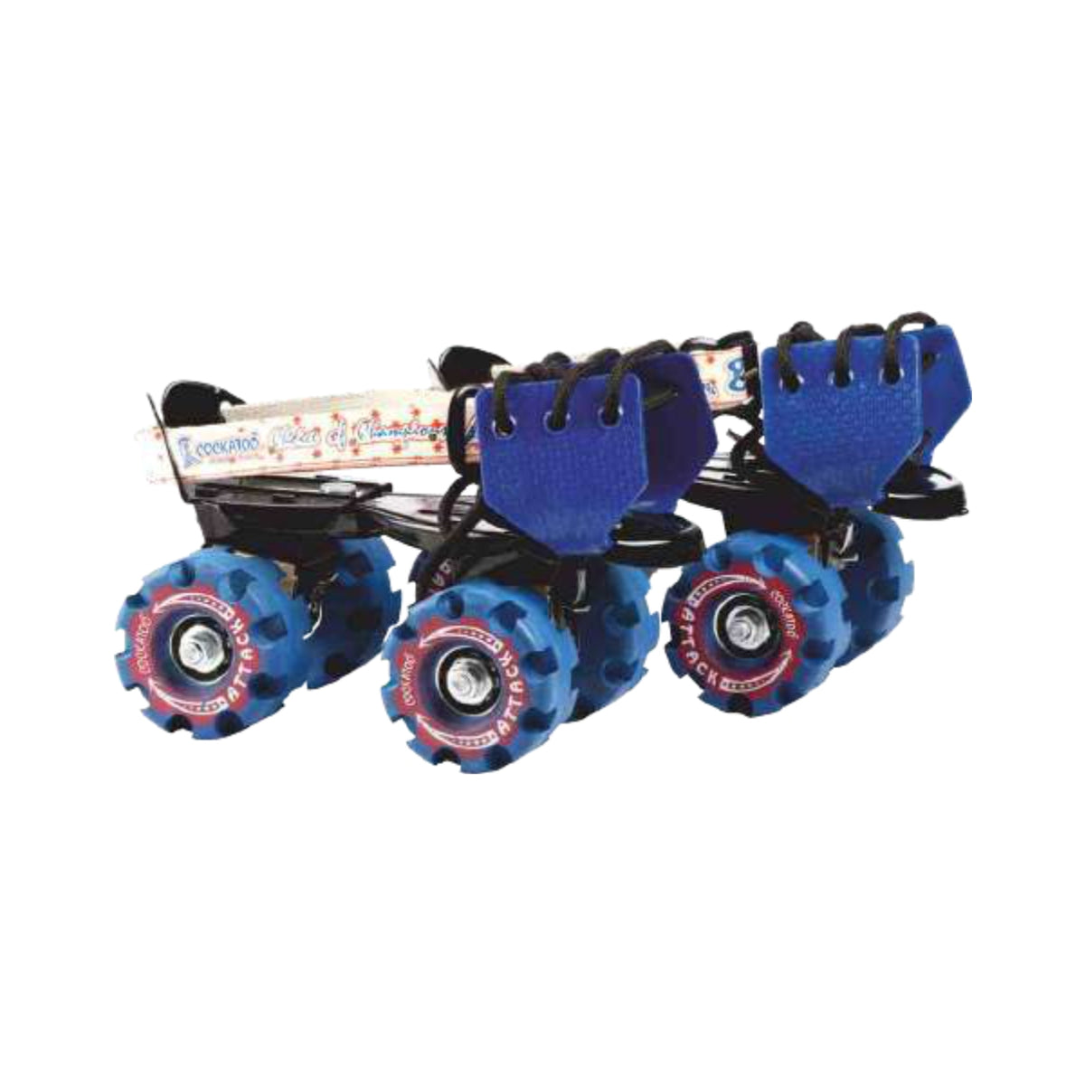 Cockatoo Baby Attack Adjustable 4 Wheel Roller Skates
