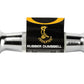 Cockatoo Round Rubber | Urethane Coated Dumbbells | Pack Of 2