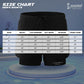 2 Piece Stretchy Dri-fit Compression pull on shirt and Short Set, Active Wear Men, Black, Size M -L