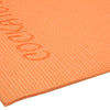 Cockatoo Premium Yoga Mat | Material PVC | Thickness 4 mm - Orange