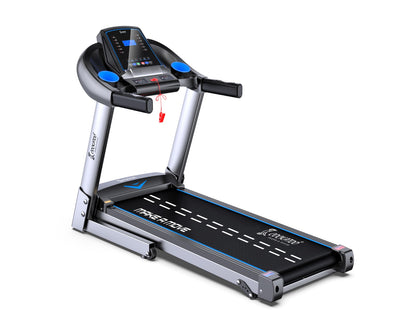 Cockatoo SmartRun A5 5HP Peak DC Motorized Treadmill for Home| 15% Incline | Max Speed 14 Km/Hr, User Weight 120Kg