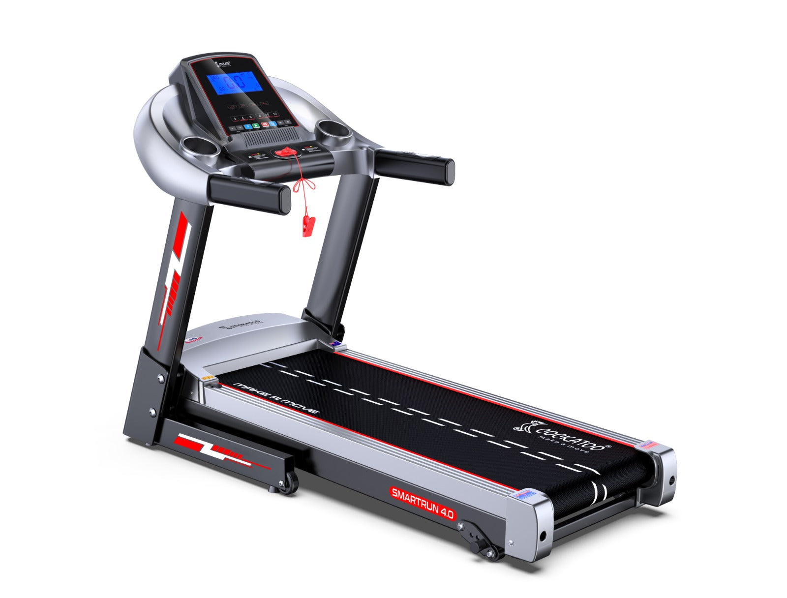 Smart Run 4.0 – 2.5-4.0 HP DC Motorized Treadmill | Cockatoo